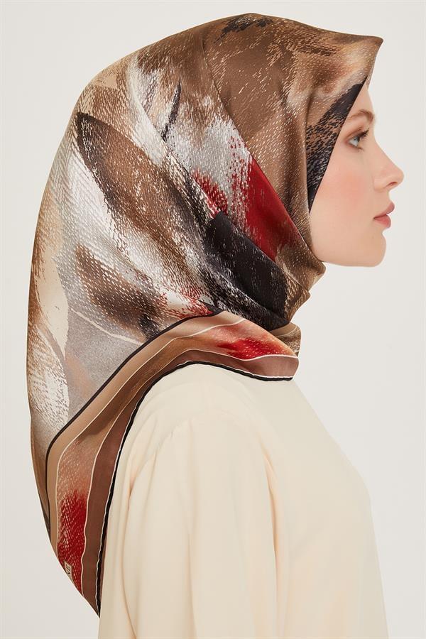 Armine Sura İpek Eşarp 9240-06