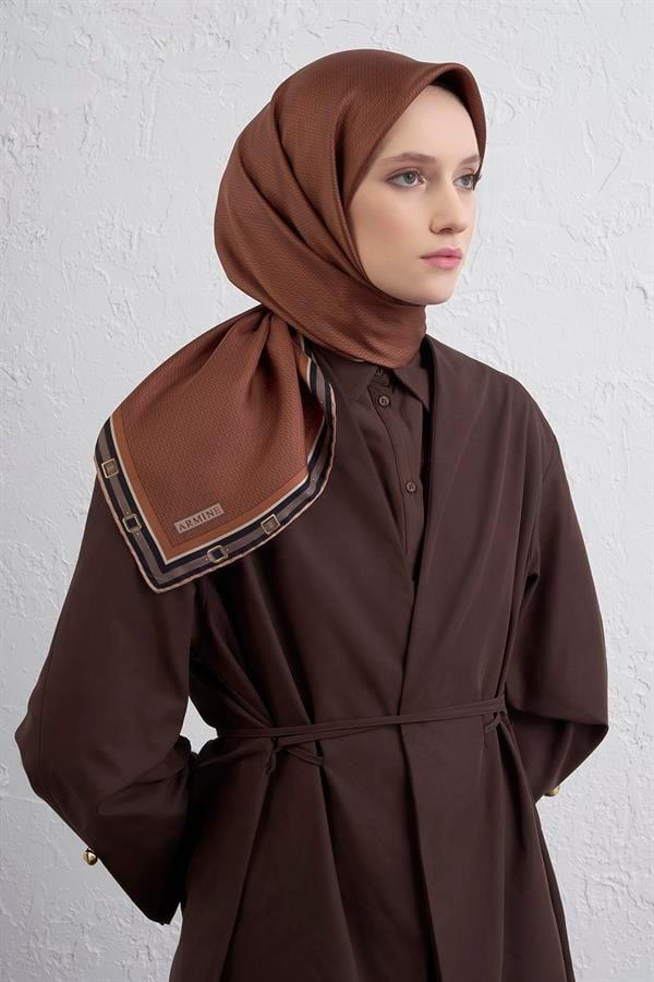 Armine Sura İpek Eşarp 9401-38