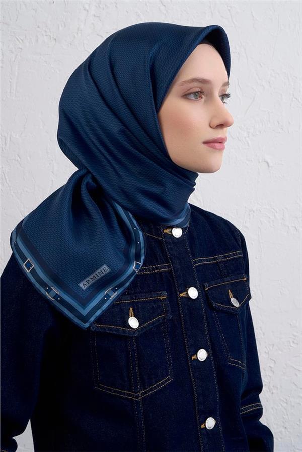Armine Sura İpek Eşarp 9401-81