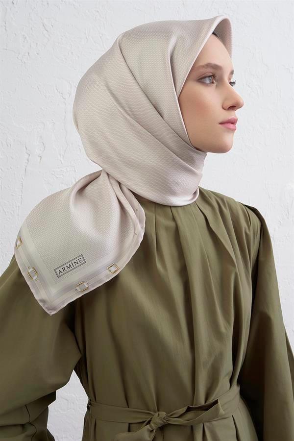 Armine Sura İpek Eşarp 9401-85