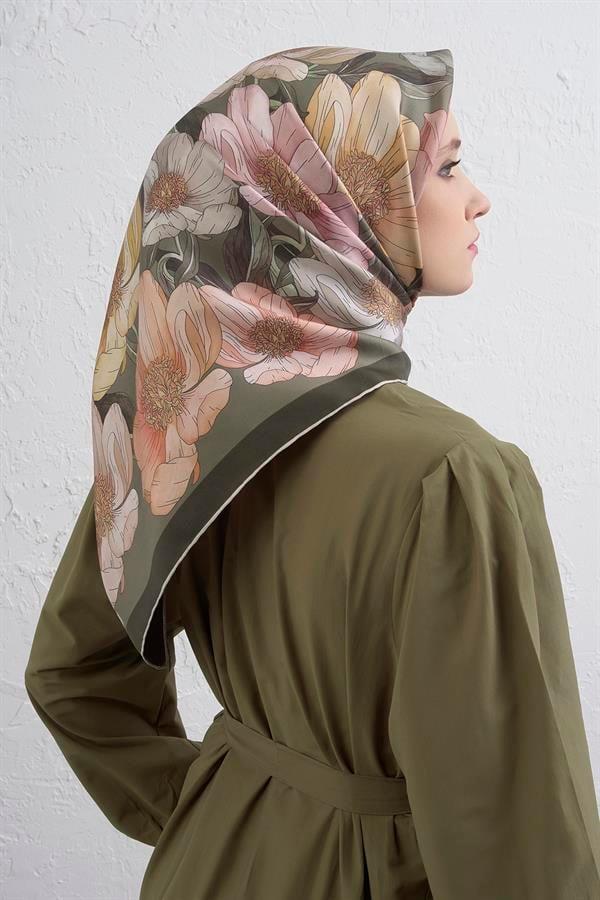 Armine Sura İpek Eşarp 9403-80