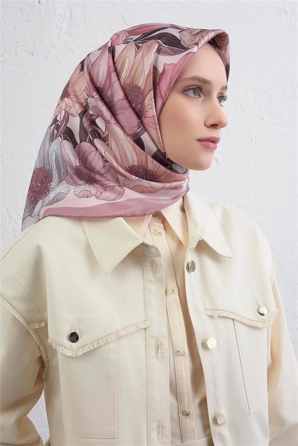 Armine Sura İpek Eşarp 9403-82