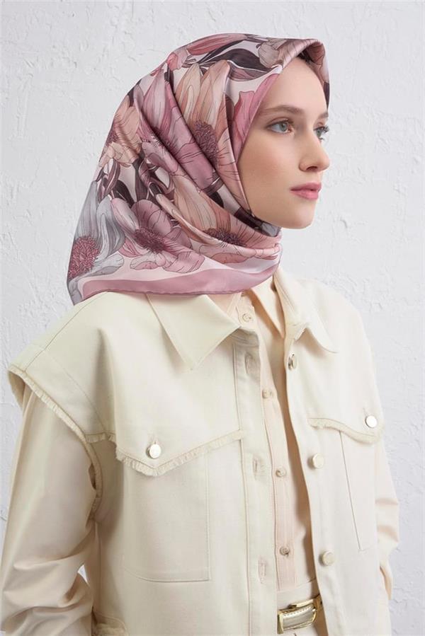Armine Sura İpek Eşarp 9403-82