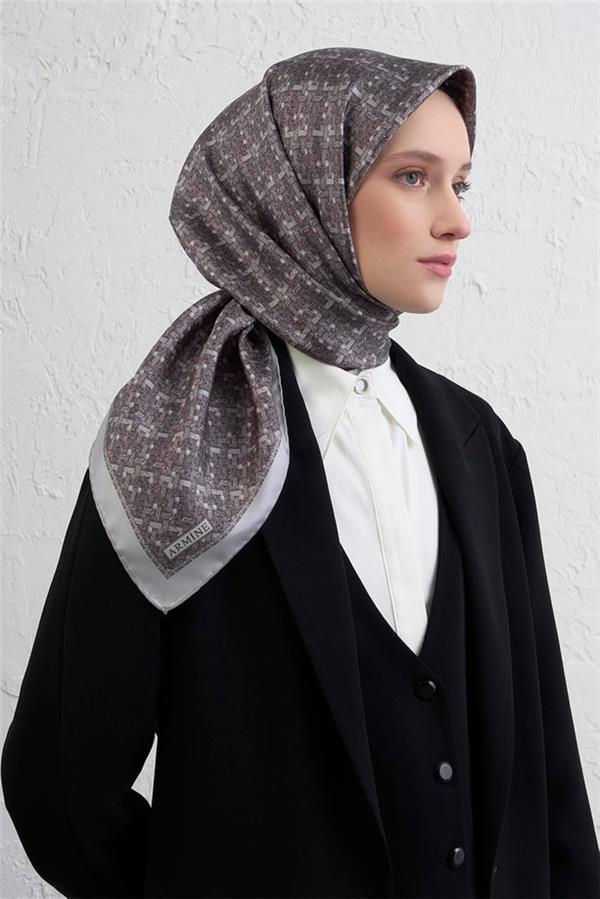 Armine Sura İpek Eşarp 9405-33