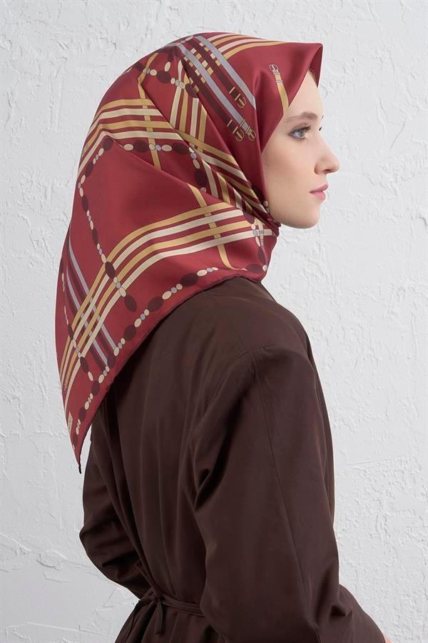 Armine Sura İpek Eşarp 9407-36