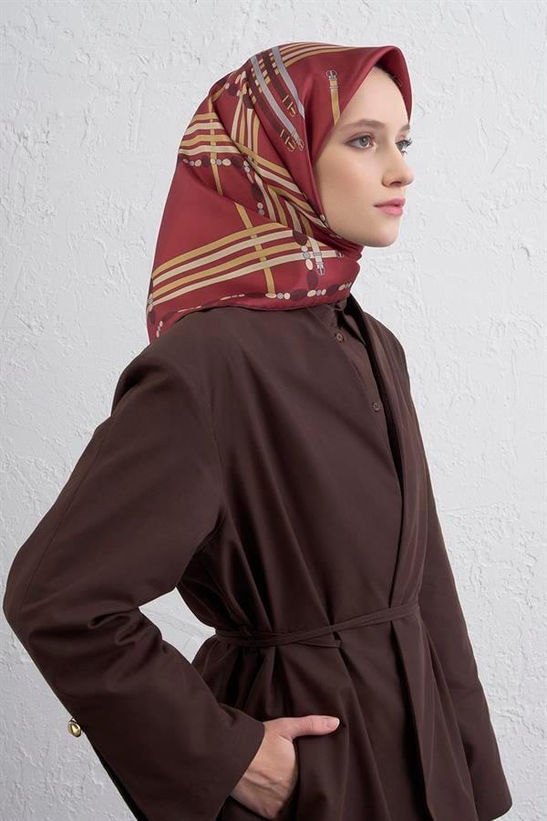 Armine Sura İpek Eşarp 9407-36