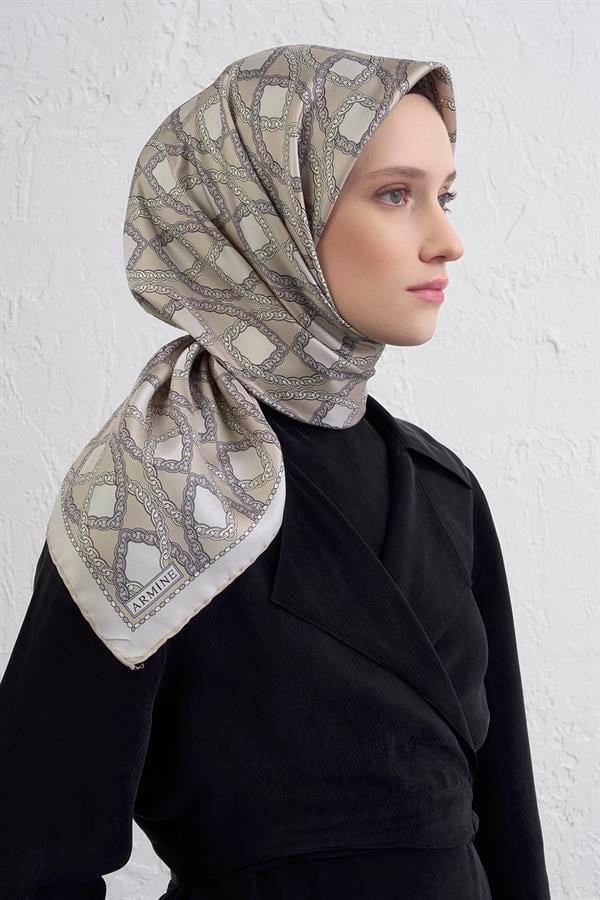 Armine Sura İpek Eşarp 9410-85
