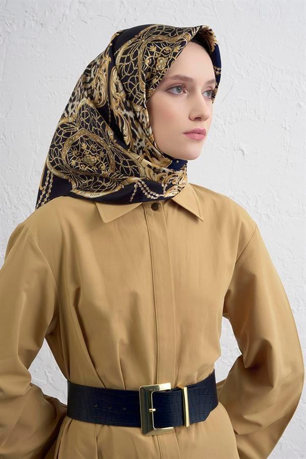 Armine Sura İpek Eşarp 9411-36