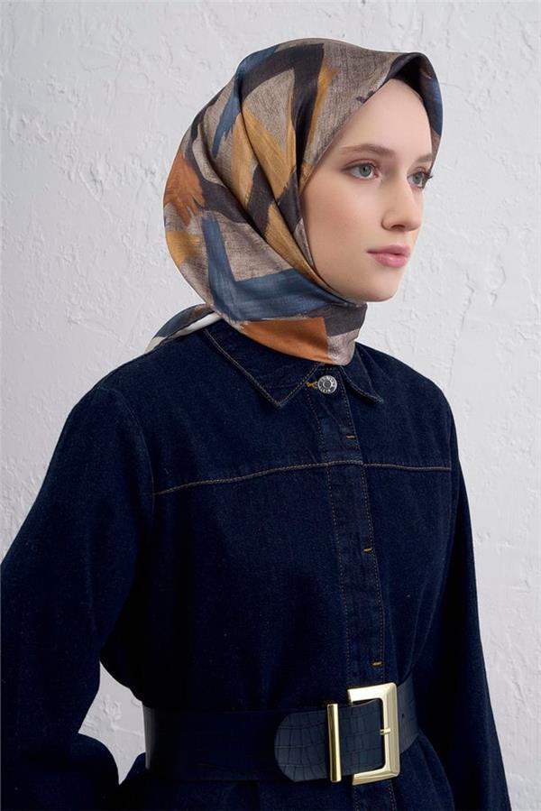 Armine Sura İpek Eşarp 9413-01