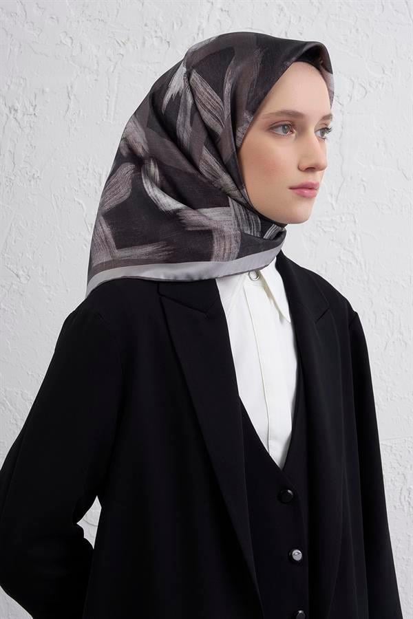 Armine Sura İpek Eşarp 9413-84
