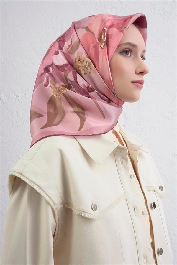 Armine Sura İpek Eşarp 9414-03