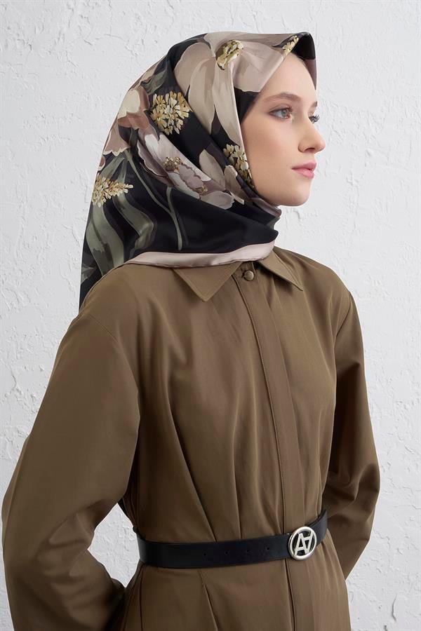 Armine Sura İpek Eşarp 9414-05