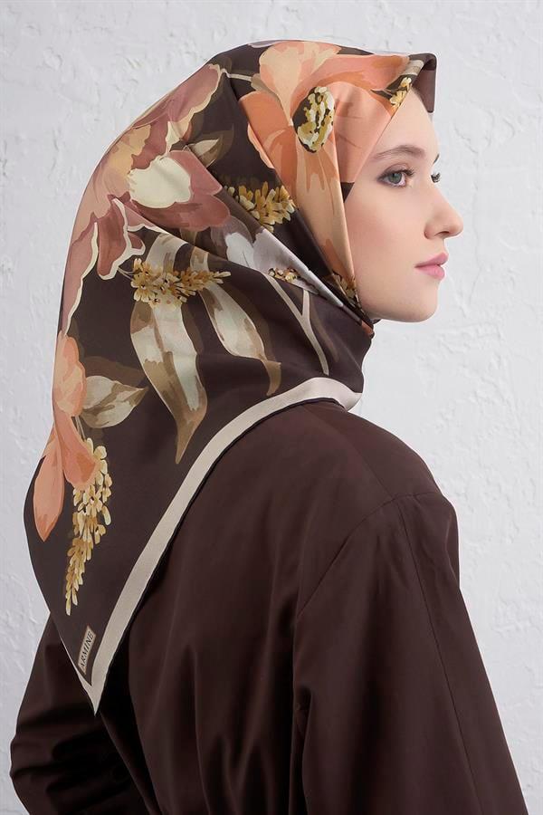 Armine Sura İpek Eşarp 9414-38