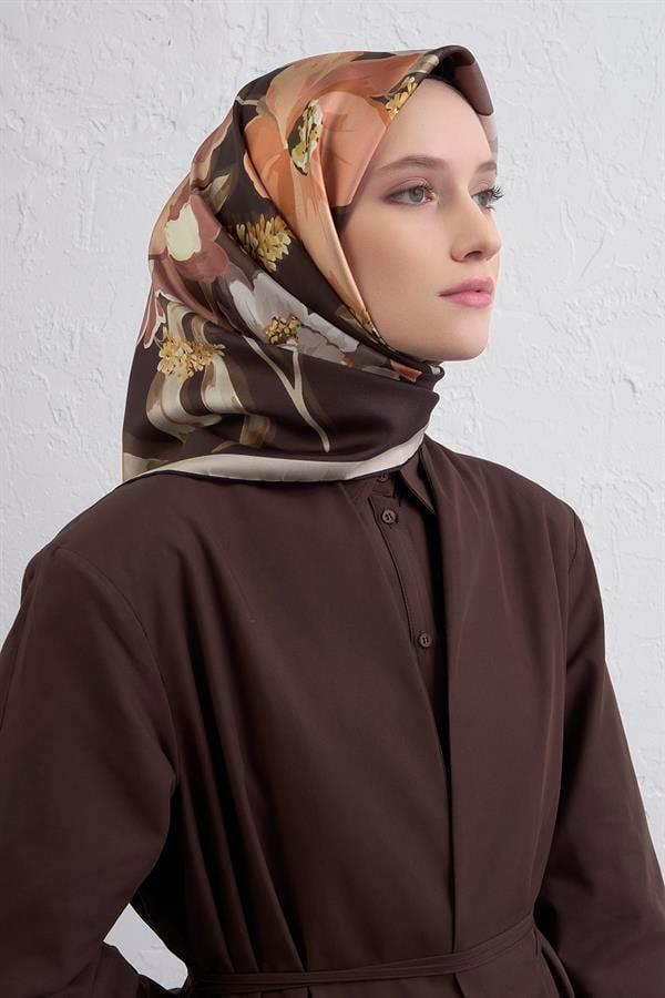 Armine Sura İpek Eşarp 9414-38