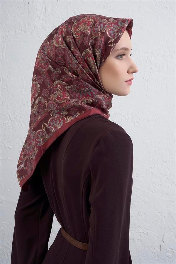 Armine Sura İpek Eşarp 9416-84