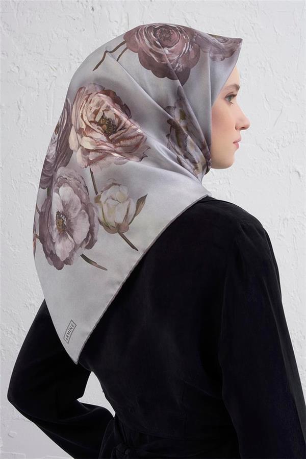 Armine Sura İpek Eşarp 9419-03