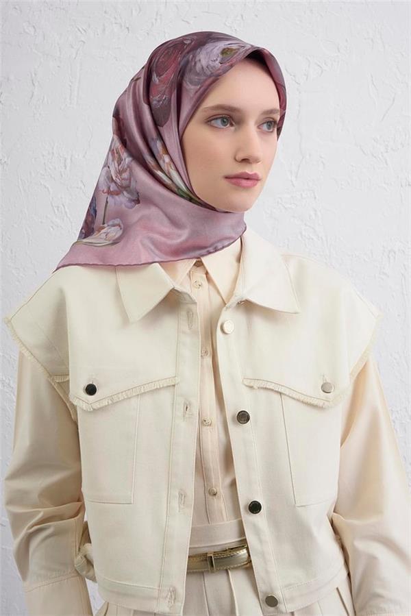 Armine Sura İpek Eşarp 9419-05