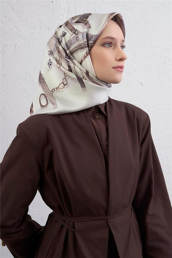 Armine Sura İpek Eşarp 9422-86