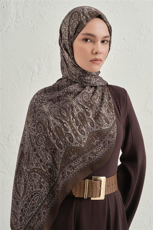 Armine Sura İpek Eşarp 9424-04