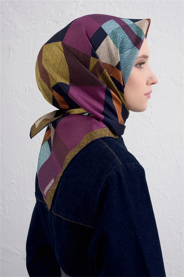 Armine Sura İpek Eşarp 9429-80