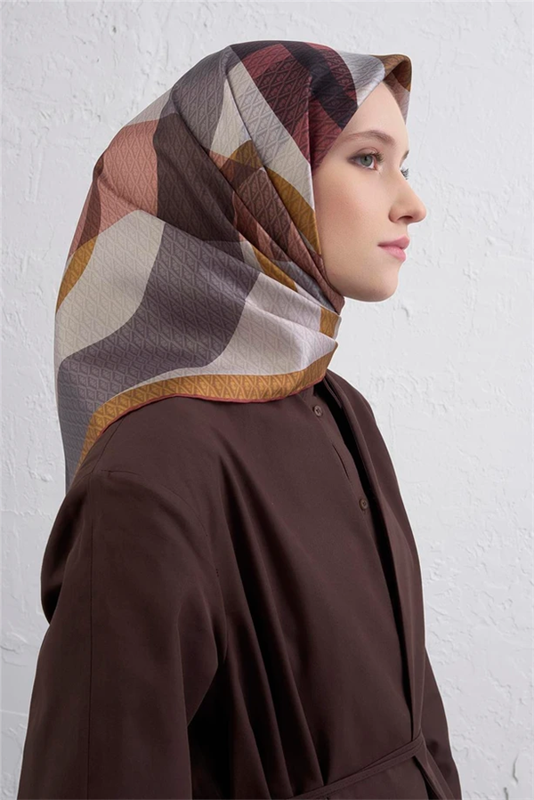 Armine Sura İpek Eşarp 9429-81