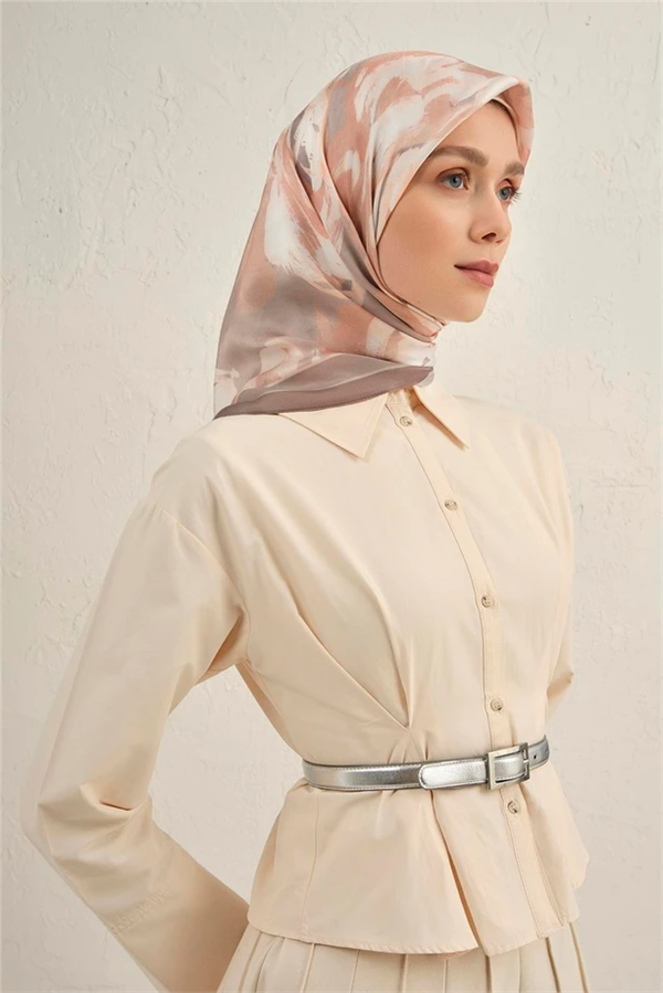 Armine Sura İpek Eşarp 9431-01