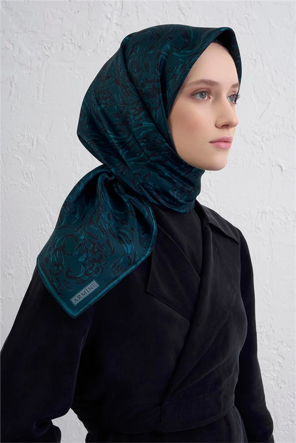 Armine Sura İpek Eşarp 9431-81