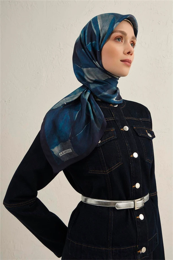 Armine Sura İpek Eşarp 9432-02