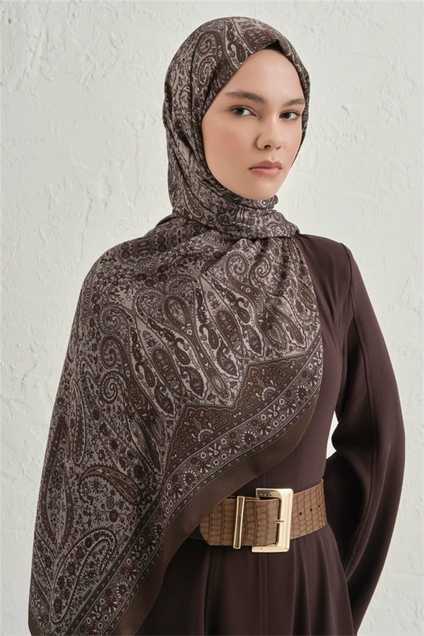 Armine Sura İpek Eşarp 9435-44