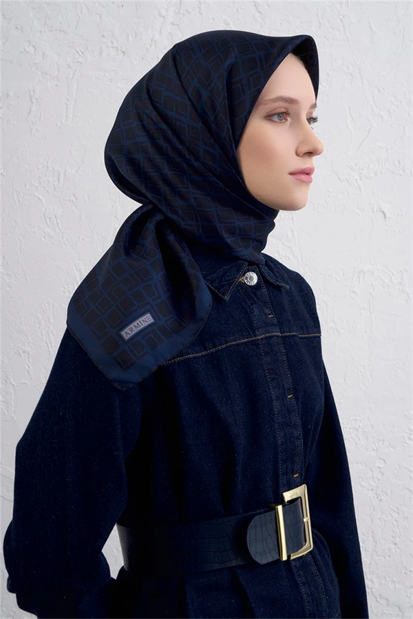 Armine Sura İpek Eşarp 9438-50