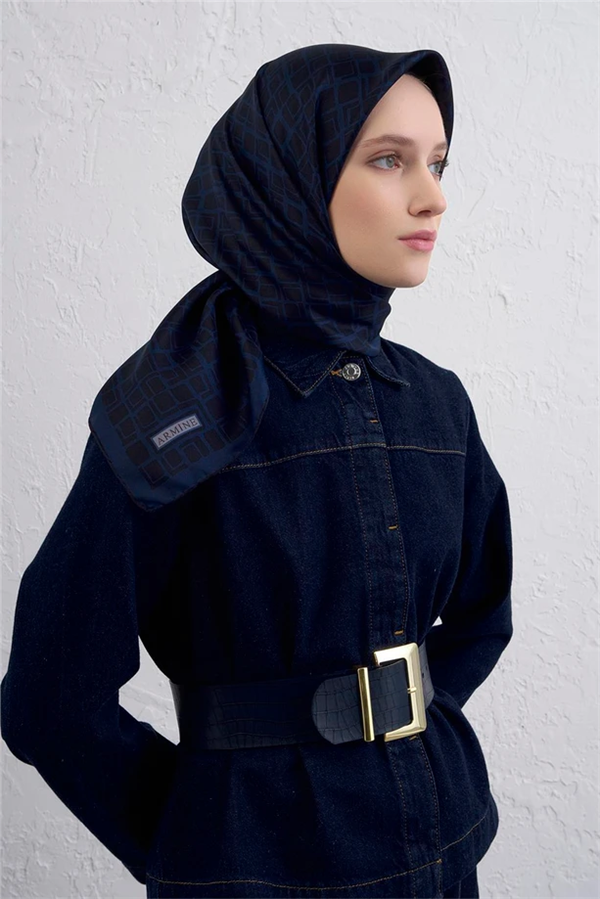 Armine Sura İpek Eşarp 9438-50