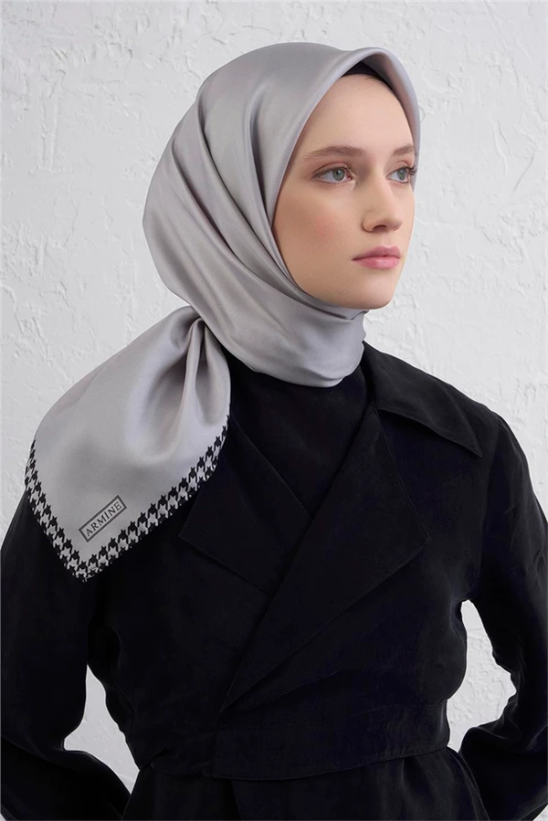 Armine Sura İpek Eşarp 9443-36