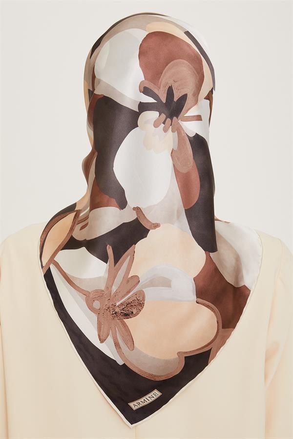 Armine Twill İpek Eşarp 9200-85T