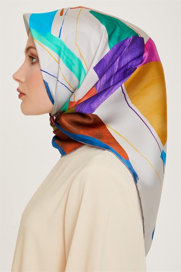 Armine Twill İpek Eşarp 9241-05T