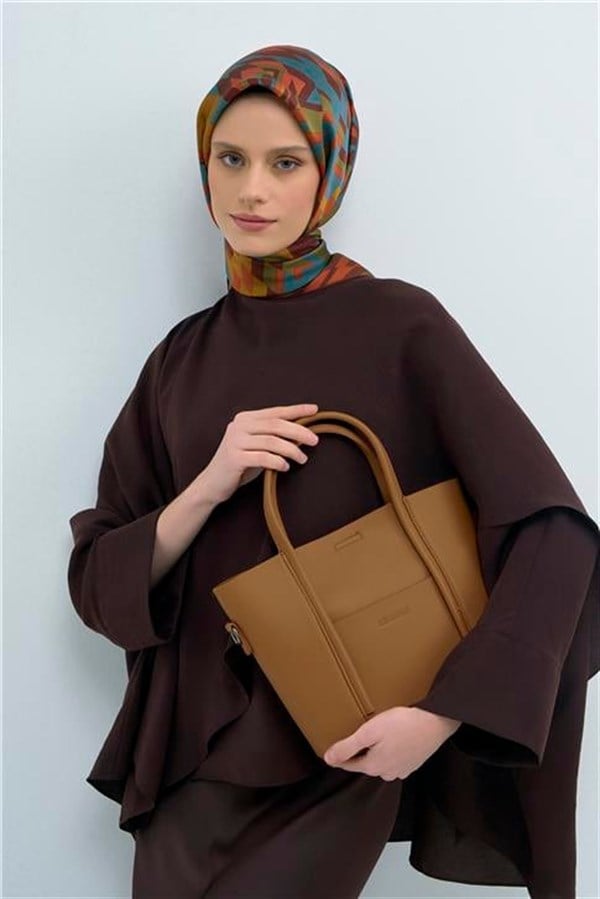 Armine Yeni Sezon 2026 Saf İpek Twill Eşarp 9507D 82
