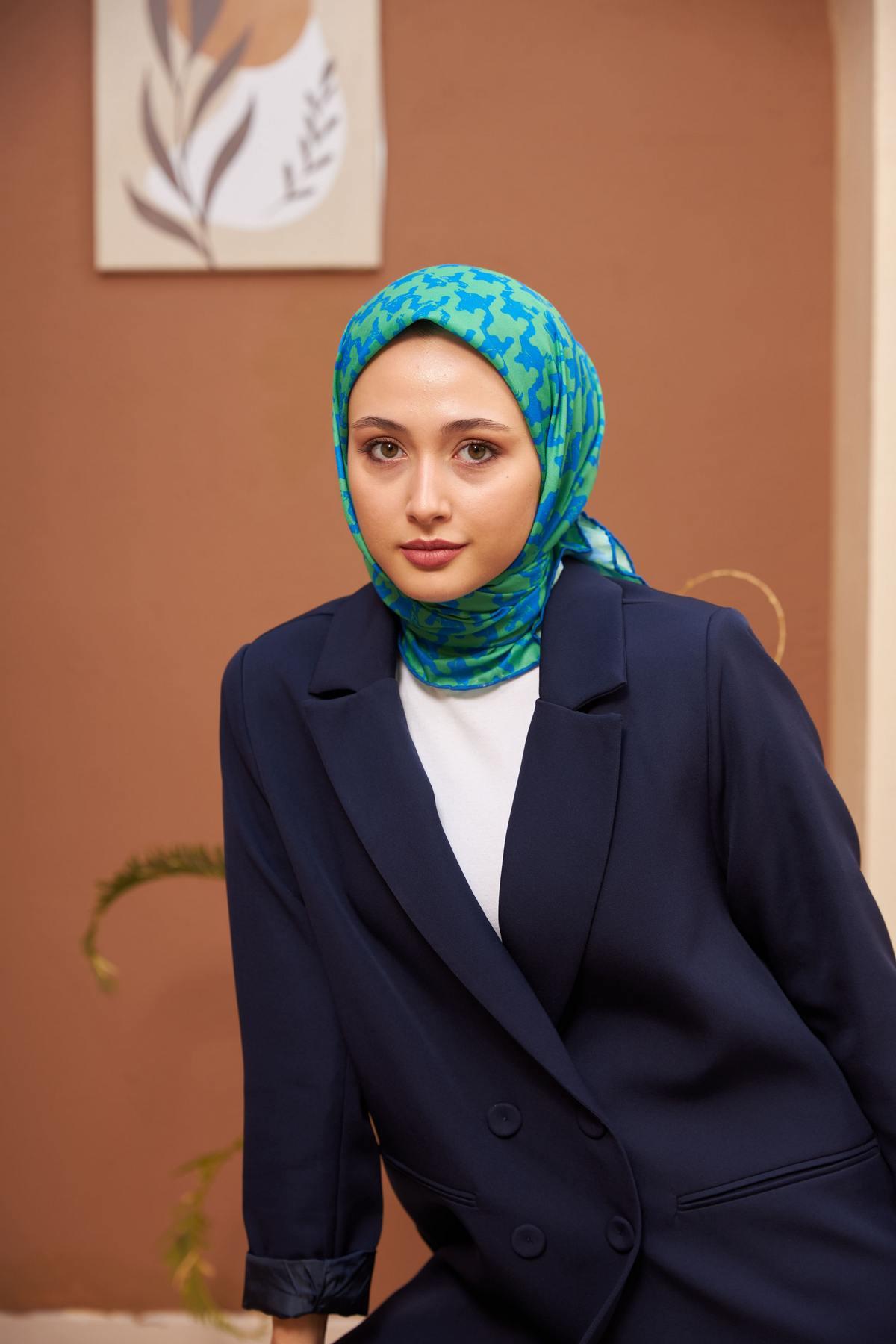 Aura Kazayağı Soft Eşarp Mint Yeşil 1155-01