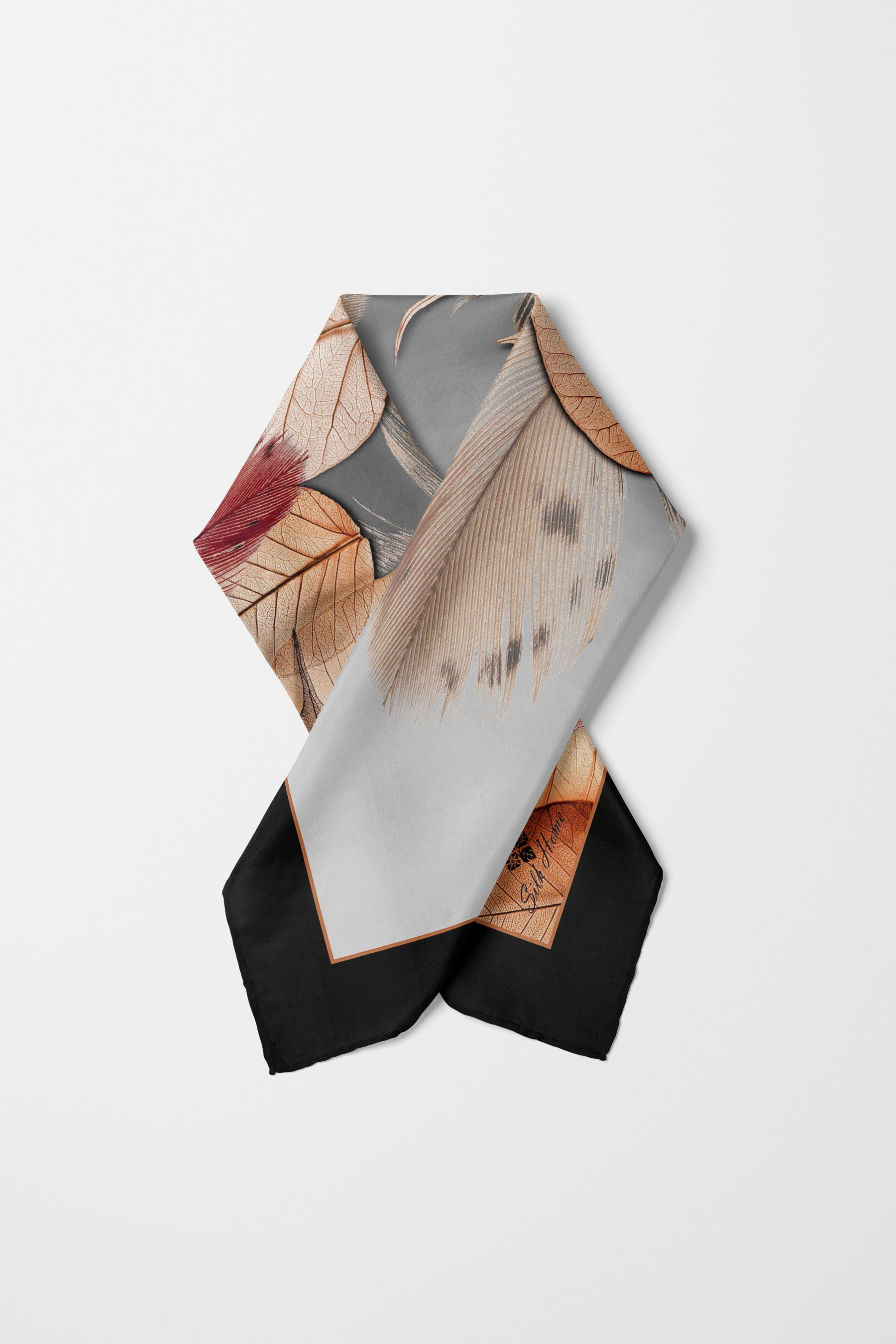 Bandana Autumn Desen Siyah