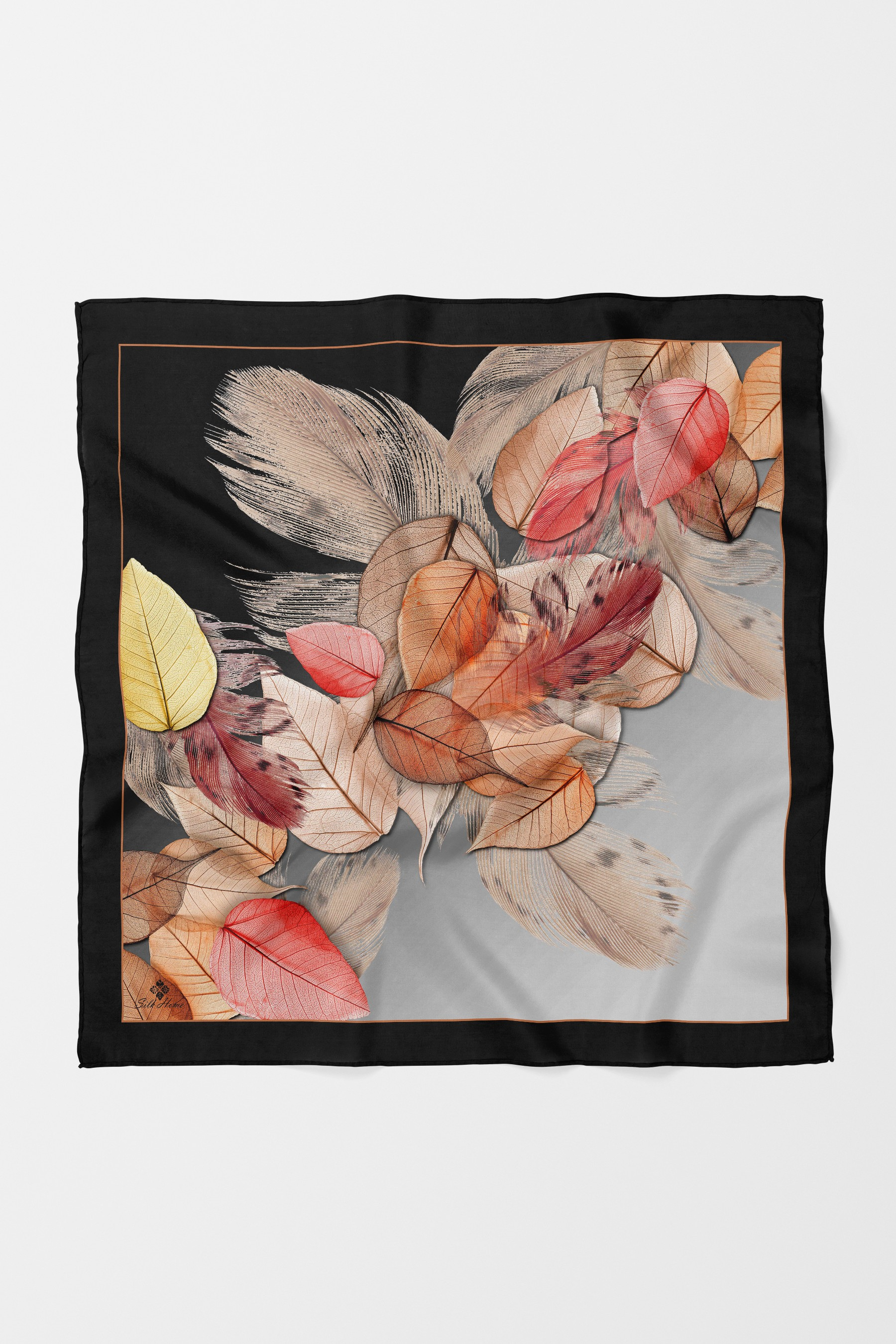 Bandana Autumn Desen Siyah