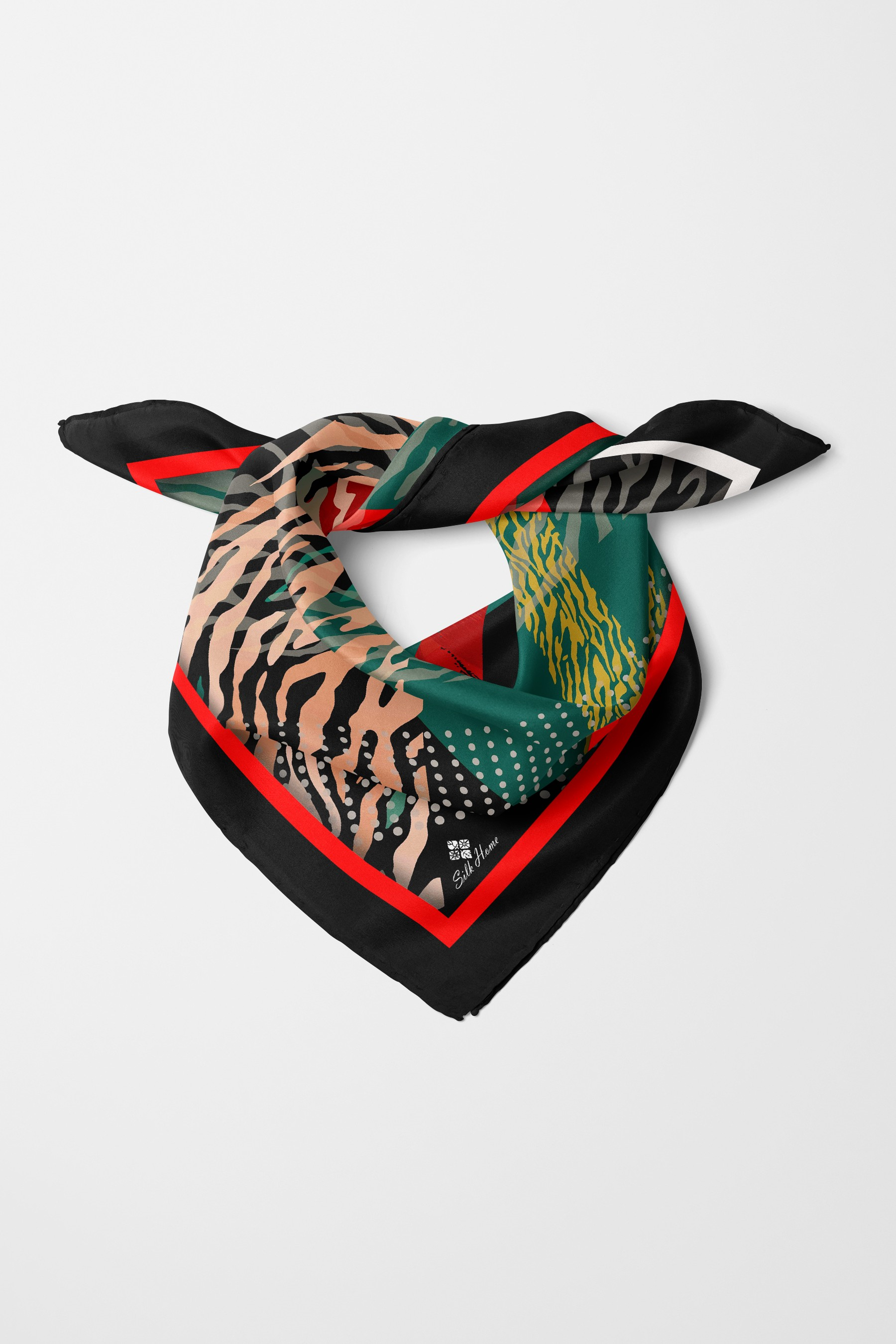Bandana Kamuflaj Desen Siyah