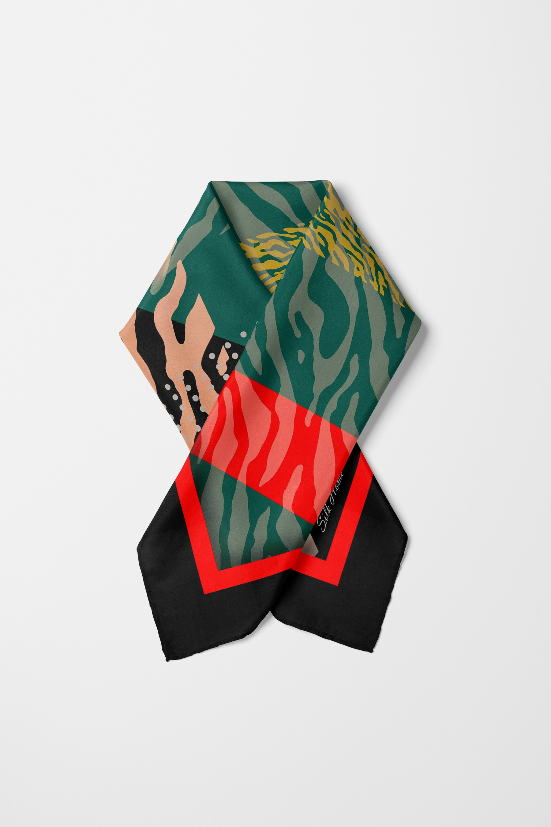 Bandana Kamuflaj Desen Siyah