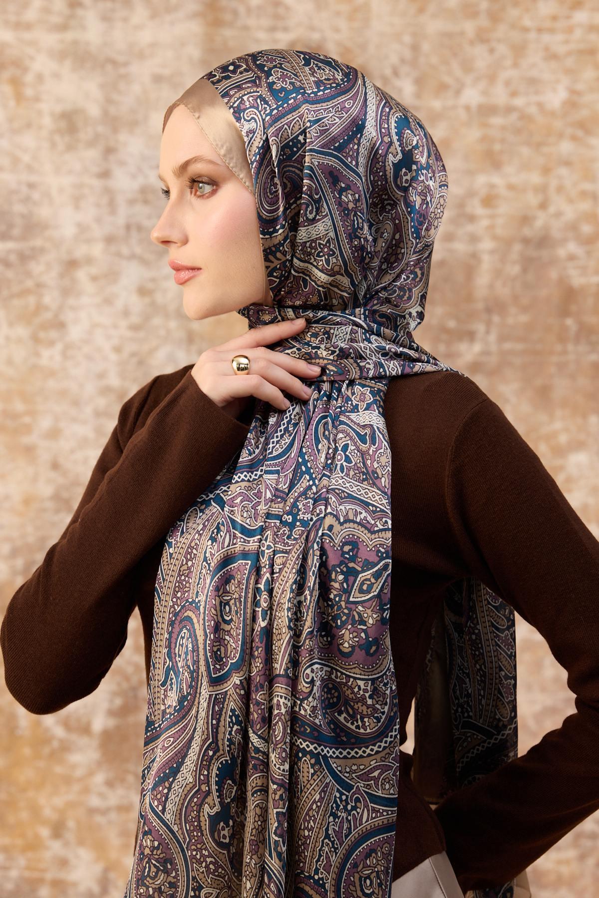 Camel Hint Vual Şal -  5003-15