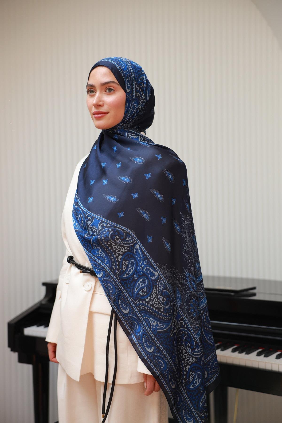 Holiday Collection Hint Vual İpek Şal 5010-11