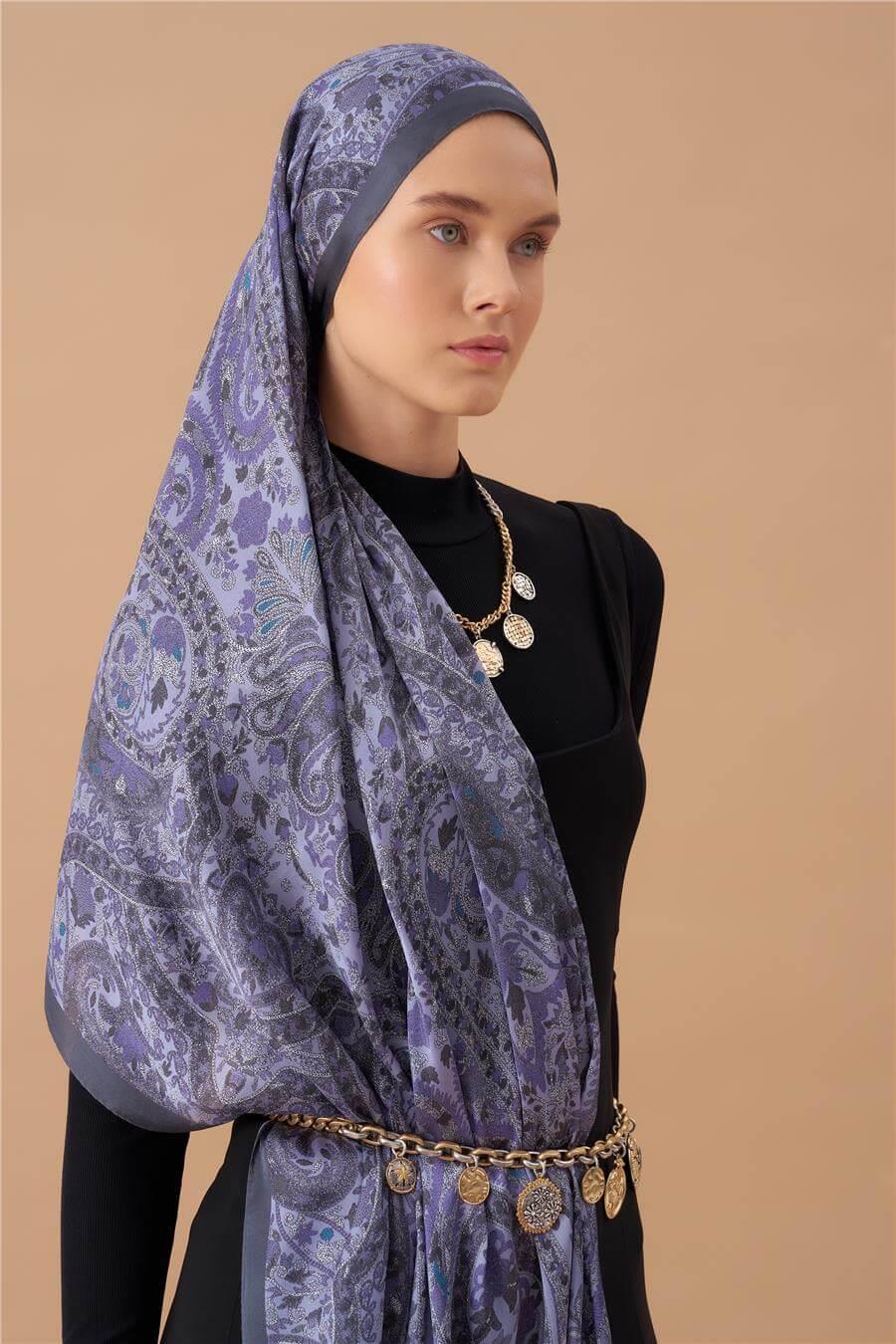 Jardin Secret Collection Hint Vual İpek Şal 5011-06