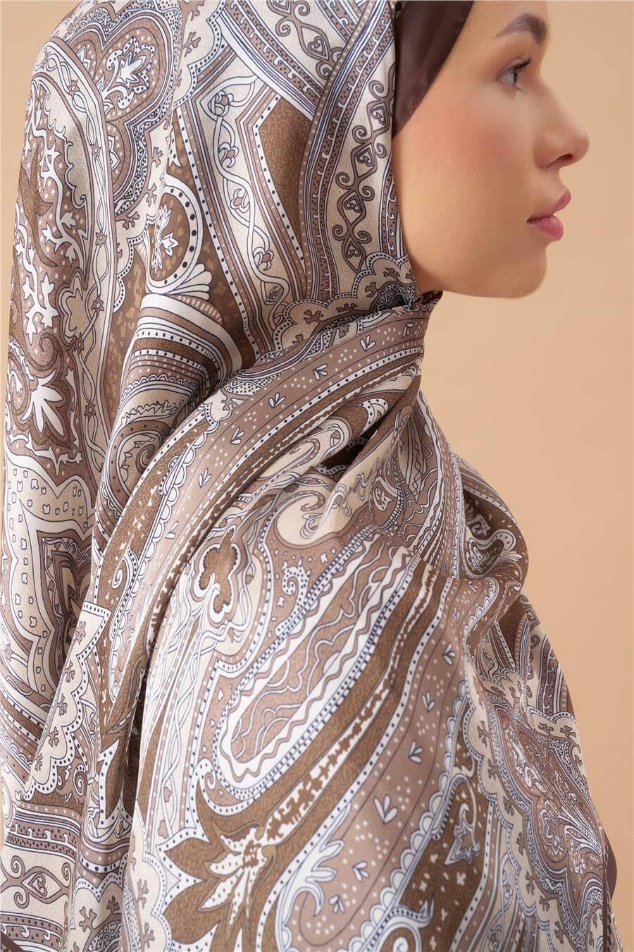 Jardin Secret Collection Hint Vual İpek Şal 5011-02