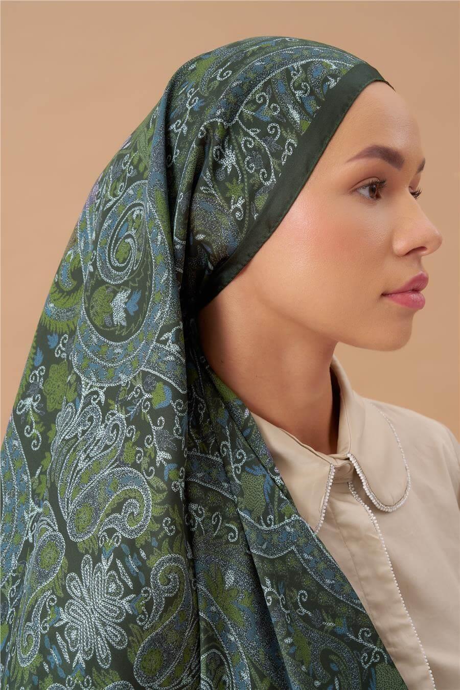 Jardin Secret Collection Hint Vual İpek Şal 5011-09