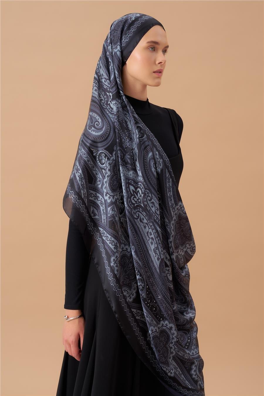 Jardin Secret Collection Hint Vual İpek Şal 5012-07