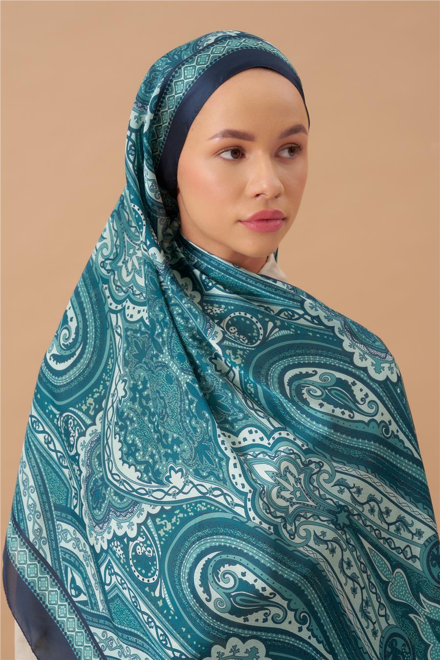 Jardin Secret Collection Hint Vual İpek Şal 5012-06