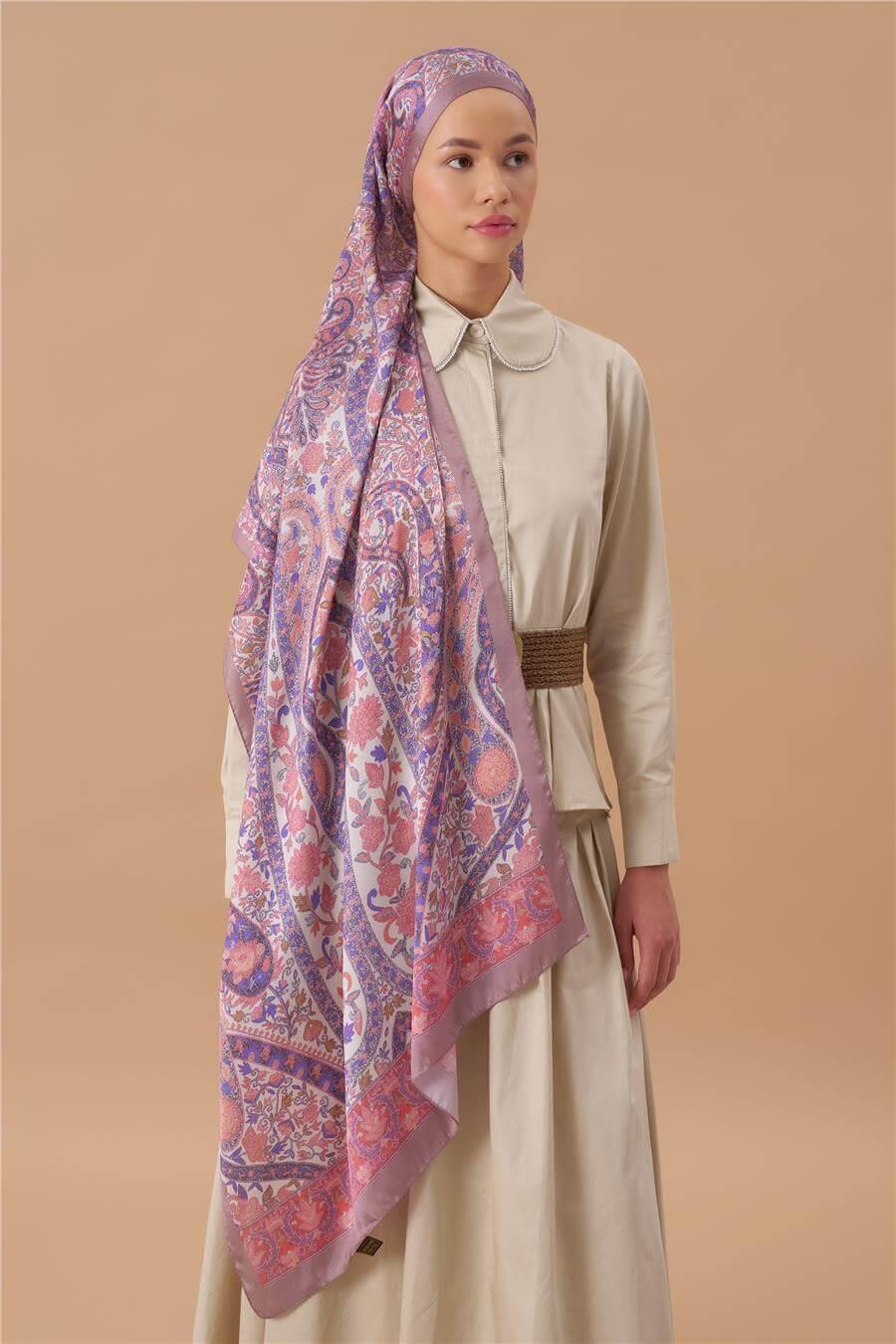 Jardin Secret Collection Hint Vual İpek Şal 5011-17