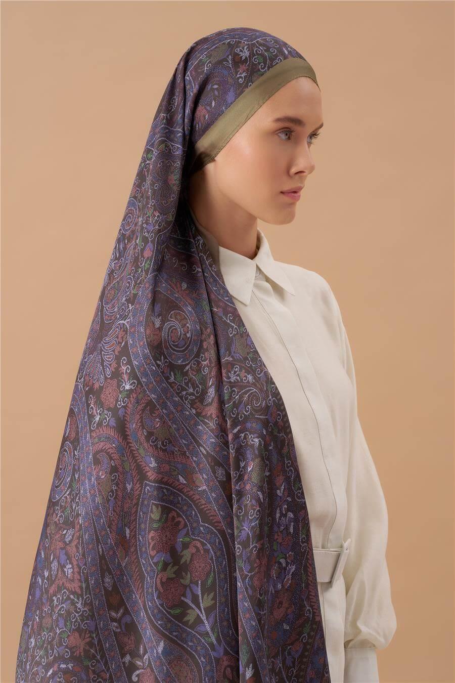 Jardin Secret Collection Hint Vual İpek Şal 5011-16