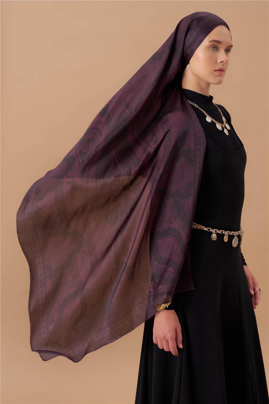 Jardin Secret Collection Hint Vual İpek Şal 5012-03